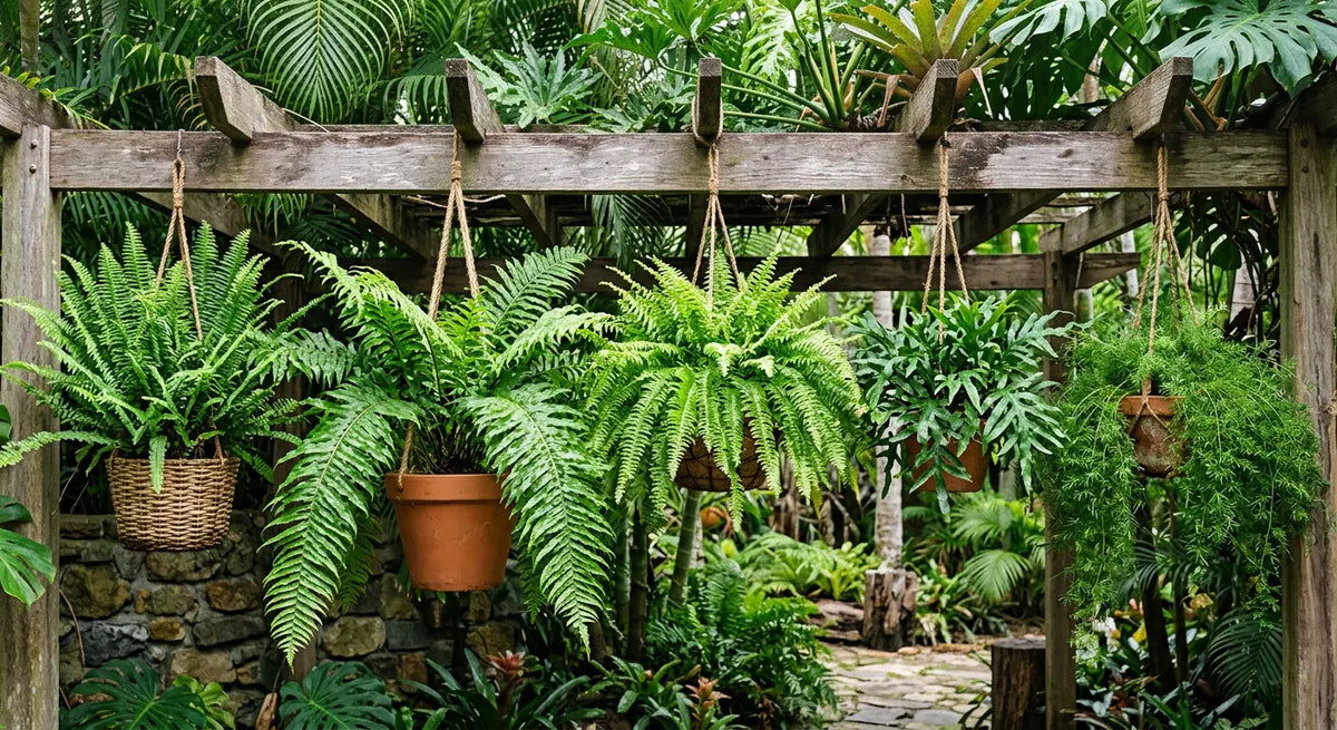 Best Hanging Ferns for Shade: 5 Beautiful Choices