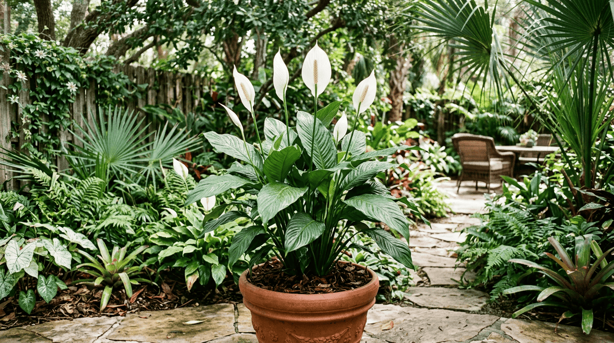 Can Peace Lilies Live Outside in Florida?