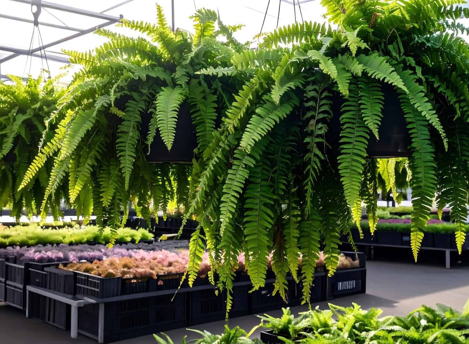 Hanging Fern Baskets