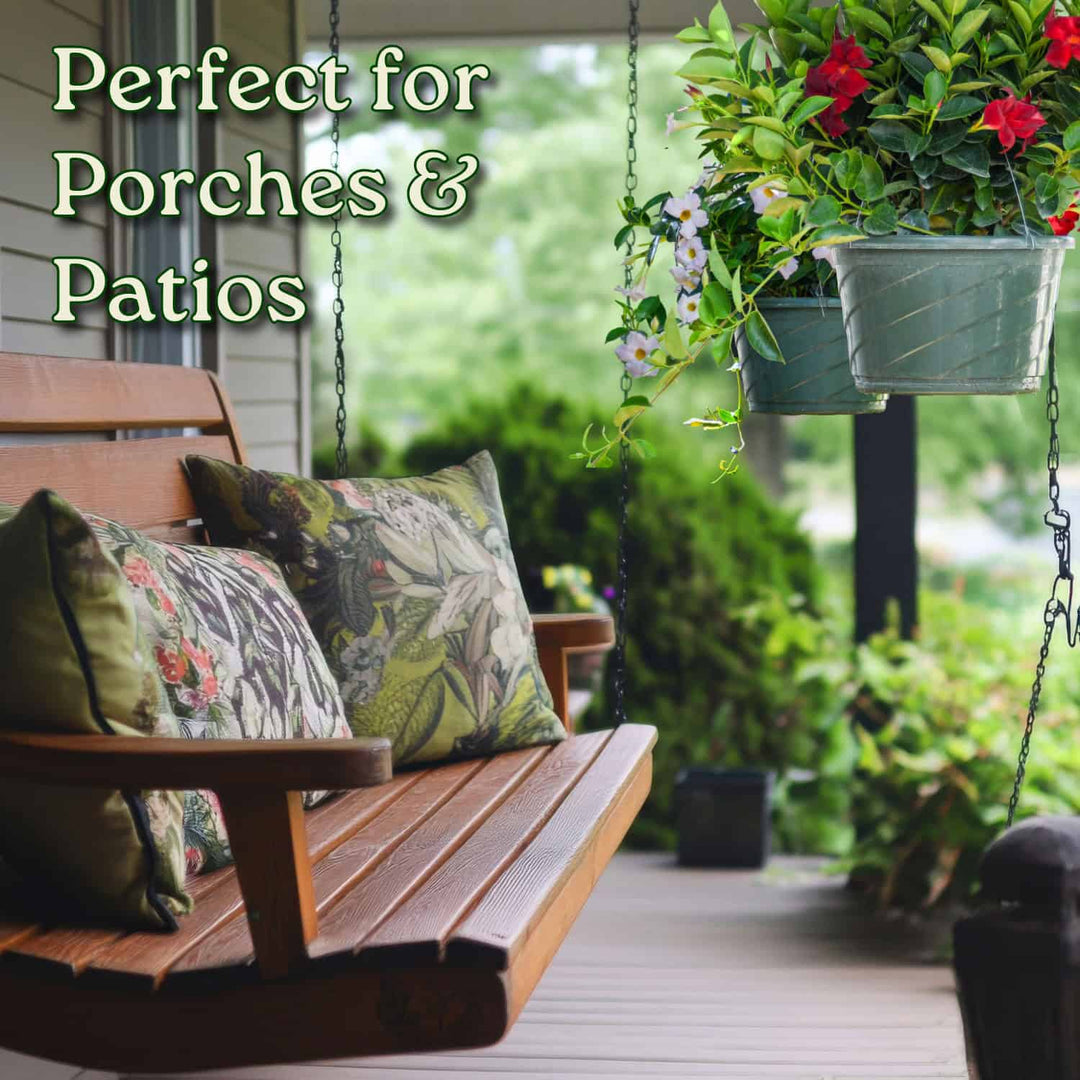 hanging plants porch Red Dipladenia Hanging Basket for Sale – Tropical Plants of Florida
