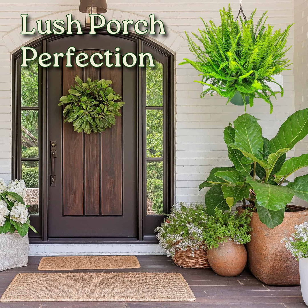 ferm hanging planter Kimberly Queen Fern Hanging Basket