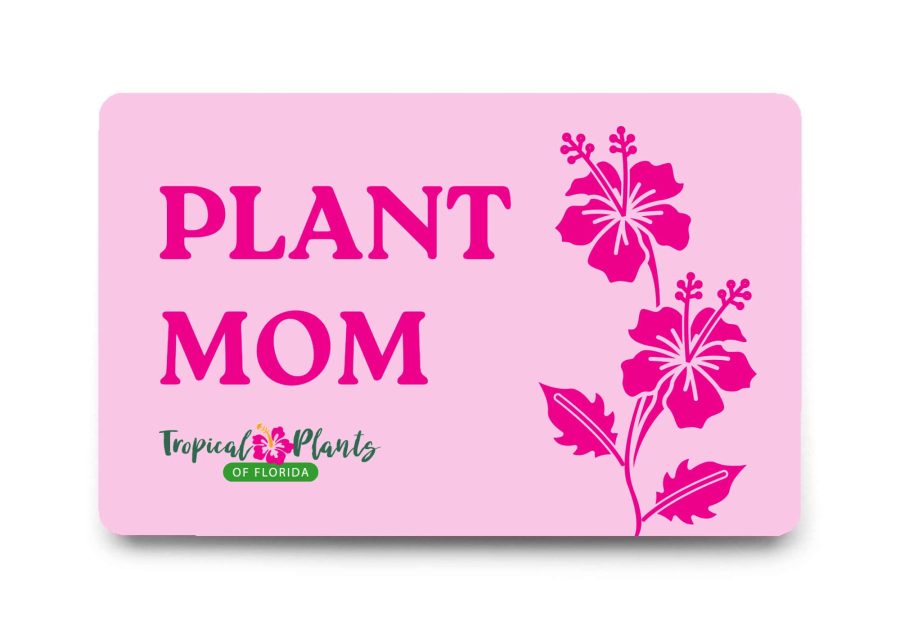 plant mom pink gift card