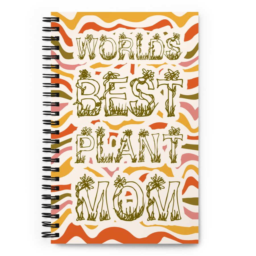 worlds best plant mom notebook